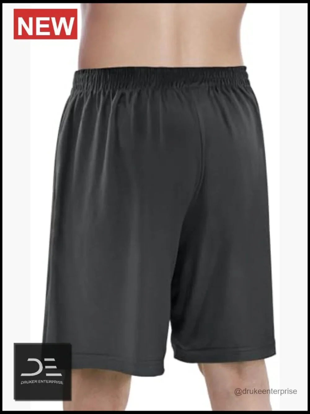 Men's Quick Dry Athletic Shorts with Pockets, Loose Fit Lightweight Running